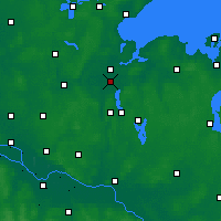 Nearby Forecast Locations - Bay of Lübeck - карта