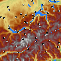 Nearby Forecast Locations - Хаслиберг - карта