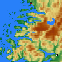 Nearby Forecast Locations - Reipå - карта