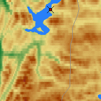 Nearby Forecast Locations - Susendal-Bjormo - карта