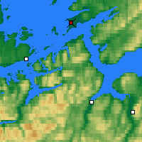 Nearby Forecast Locations - Эрланн - карта