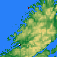 Nearby Forecast Locations - Buholmråsa Lighthouse - карта