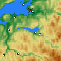 Nearby Forecast Locations - Kvithammer - карта