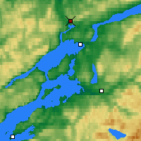 Nearby Forecast Locations - Намдалсэйд - карта