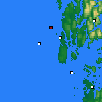 Nearby Forecast Locations - Alfjorden - карта
