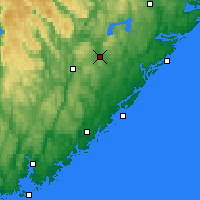 Nearby Forecast Locations - Nelaug - карта