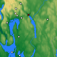 Nearby Forecast Locations - Лиллестрём - карта