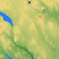Nearby Forecast Locations - Latnivaara - карта