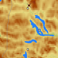 Nearby Forecast Locations - Hemavan - карта