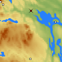 Nearby Forecast Locations - Mattmar - карта