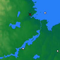 Nearby Forecast Locations - Евле - карта