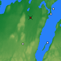 Nearby Forecast Locations - Шёвде - карта