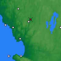 Nearby Forecast Locations - Torup - карта