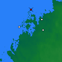 Nearby Forecast Locations - Kokkola Tankar - карта
