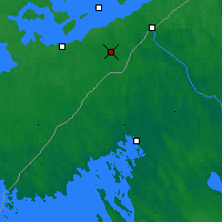 Nearby Forecast Locations - Йоутсено - карта