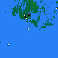 Nearby Forecast Locations - Йомала - карта