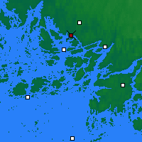 Nearby Forecast Locations - Turku Artukainen - карта