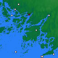 Nearby Forecast Locations - Piikkiö - карта