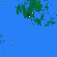 Nearby Forecast Locations - Йомала - карта