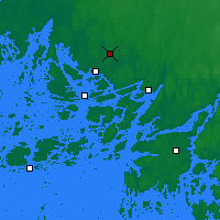 Nearby Forecast Locations - Турку - карта
