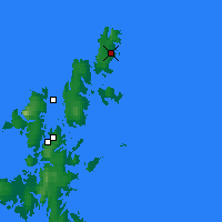 Nearby Forecast Locations - Shetland N - карта