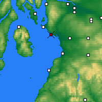 Nearby Forecast Locations - Ардроссан - карта