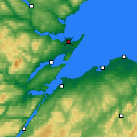 Nearby Forecast Locations - Дорнох - карта