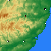 Nearby Forecast Locations - Aboyne - карта