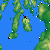 Nearby Forecast Locations - Lochranza - карта