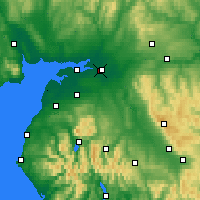 Nearby Forecast Locations - Карлайл - карта