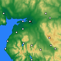 Nearby Forecast Locations - Brampton - карта