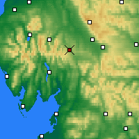 Nearby Forecast Locations - Penrith - карта