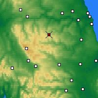 Nearby Forecast Locations - Stanhope - карта