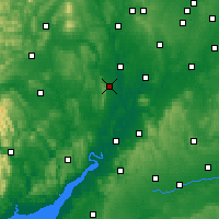 Nearby Forecast Locations - Malvern - карта
