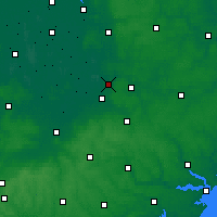 Nearby Forecast Locations - Тетфорд - карта