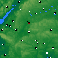 Nearby Forecast Locations - Суиндон - карта