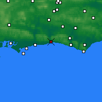 Nearby Forecast Locations - Брайтон - карта
