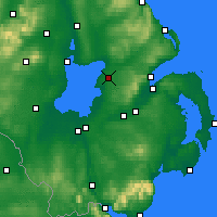 Nearby Forecast Locations - Ольдергров - карта