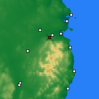 Nearby Forecast Locations - Килдэр - карта