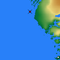 Nearby Forecast Locations - Ukiivik - карта
