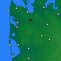 Nearby Forecast Locations - Mejrup - карта
