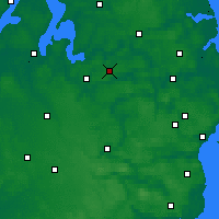 Nearby Forecast Locations - Foulum - карта