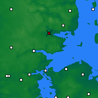 Nearby Forecast Locations - Хорсенс - карта