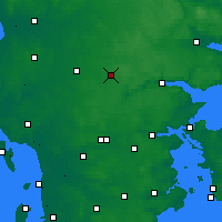 Nearby Forecast Locations - Биллунн - карта