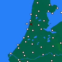 Nearby Forecast Locations - Эймёйден - карта