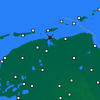 Nearby Forecast Locations - Lauwersoog - карта