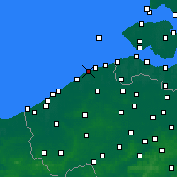 Nearby Forecast Locations - Бланкенберге - карта