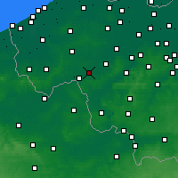 Nearby Forecast Locations - Зебрюгге - карта