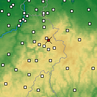 Nearby Forecast Locations - Синьяль-де-Ботранж - карта