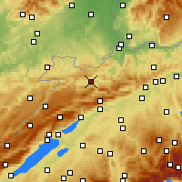 Nearby Forecast Locations - Делемон - карта